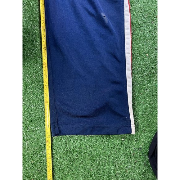 Vintage Nike Y2K Navy Blue Mens Sweatpants Joggers size‎ XL Gray Tag Jersey - Picture 7 of 8